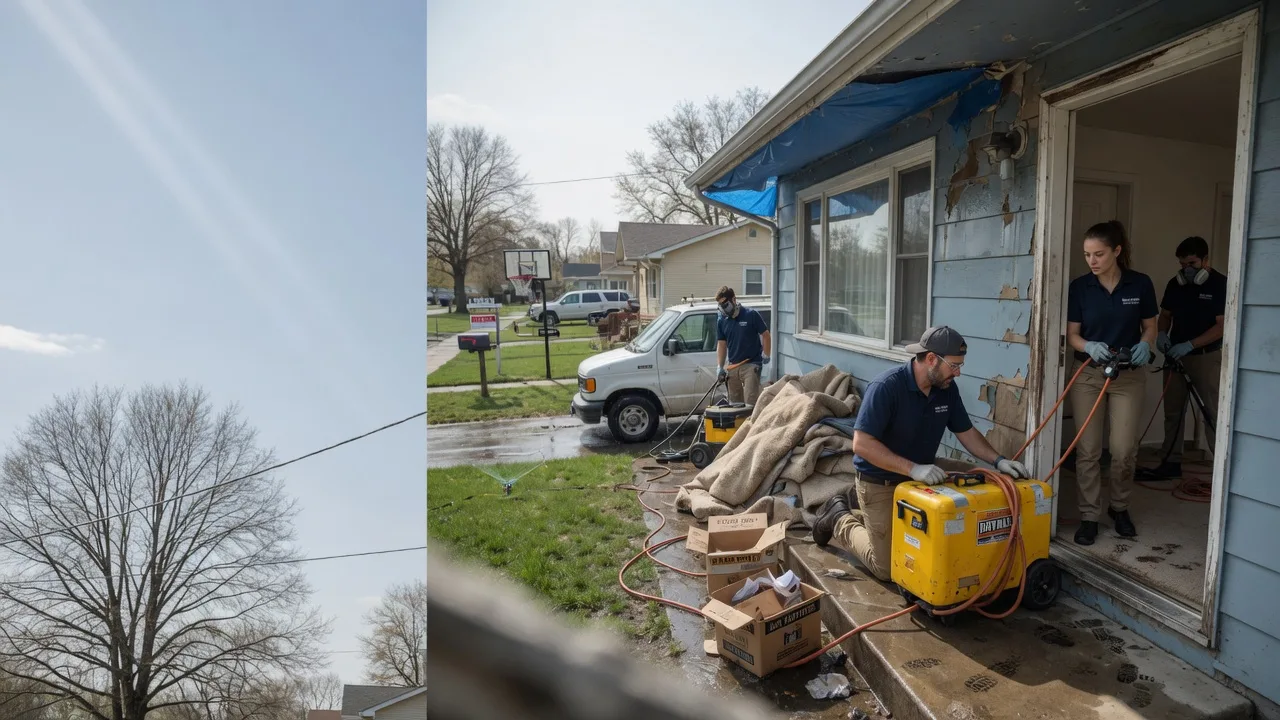 Basement Flood Cleanup in Crab Orchard, NE near me